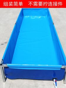Canvas Assembly Fishing Pool Square Stall Competition Model Youth Sailing Boat Competition Pool Tent for Home And Garden Use