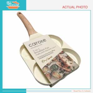 Carote 3-in-1 Breakfast Pan Frying Pan Pancake Omelette Maker PFOA-Free Nonstick