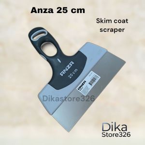 Pisau t raskam t stainless alat skim acian plamir Anza  25 cm dan 35 cm