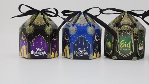 Eid Mubarak Gift Bags Ramadan Mubarak Plastic Cellophane Bags Hari Raya Aidilfitri Gift Box
