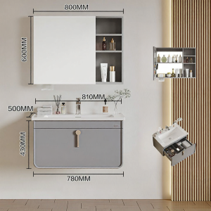SSWW | Bathroom Sink Cabinet Combination