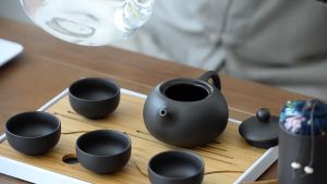 【Ready Stock】Tea Set Travel Tea Set 紫砂茶具旅行茶具套装