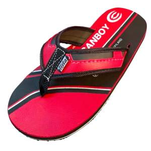 รองเท้าแตะหูหนีบ TRITA รุ่น G68 (สีดำ-แดง) พื้นโฟมเบา ใส่สบาย รองเท้าแตะผู้ชาย/ผู้หญิง ขนาด 38-45