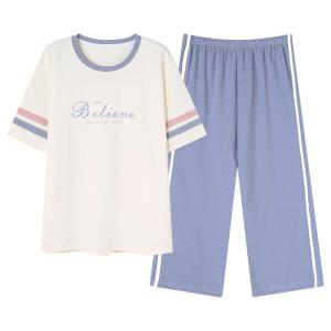 MiiOW | Pure Cotton Long Sleeve Sleepwear Womens Casual Style Spring Autumn New 2025 Outwear Comfortable Breathable Pantsuit