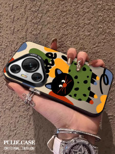 Huawei P70 Pro+ Phone Case Anti-Fall Pura70 Ultra Matte Gradient P60 Art Heart Polka Dot Cat Mate50E Girl Net Red Cartoon Cute Male Couple Cover