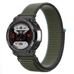 GEEKTHINK | Nylon Weave Loop Strap for Huami Amazfit T-REX 3/2 Women Men Sports Band Bracelet for Amazfit T-Rex/T-Rex Pro Wristband Correa