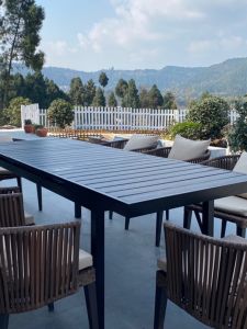TENGFUZI | Outdoor Wicker Table and Chairs Set