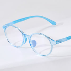 NIANZHEN TR90 trẻ em gọng kính Vòng thiết kế thương hiệu kính siêu nhẹ trẻ em Silicone Eyewear cô gái chàng trai Kính 52001