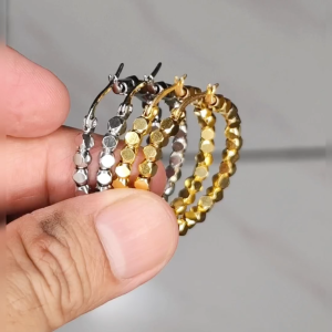 ANTING WANITA TITANIUM SIZE 26 CM  / AKSESORIS WANITA TITANIUM / PERHIASAN FASHION TITANIUM    ♥ GIRLIE ACC ♥