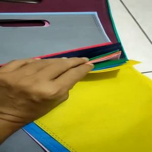 1 Kodian isi 20 pcs Tas Kain Spunbond Goodie Bag Oval Polos Ukuran 20x26 25x35 & 30x40 Untuk Shopping  / Kantong Belanja Lipat  ToteTile Hampers Souvenir Snack Ultah / Ulang Tahun / Paper Pernikahan / Wedding Go green Ramah Lingkungan Murah