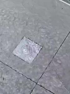 Stainless Steel Foot-Controlled Square Floor Drain Bathroom Anti-Odor and Insect-Proof Floor Filter Pop-Up Quick Drainage Tool