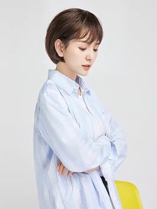 SIX | Real Hair Full Wig for Bald Head Short Bob Sweet Summer Style