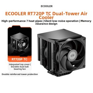 PCCooler | Tản Nhiệt CPU Hiệu Suất Cao Ít Ồn với Ống Tản Nhiệt và Đôi Tháp ARGB
