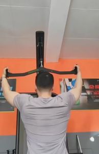 COD Pull Gym Pull Back Handle Rowing High Position Pull Down Grip，Back Training Handle