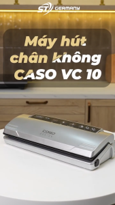 Máy hút chân không chính hãng CASO VC10 Hút và niêm phong tự động tích hợp Chức năng hàn riêng biệt SNT KITCHEN