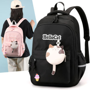 Cute Large Capacity Backpack for Girls 2023 Korean Style Junior High School Students Primary School Three to Four Five Six Grades Double Shoulder Backpack