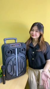 Advance S120 Speaker Bluetooth Super Full Bass BONUS 2 Pcs Mic Wireless - FREE ONGKIR Jabodetabek