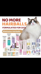 Pet Cat Supplement Gel Dorrikey Cat Dog Vitamin Multi Nutrition Hairball Lysine Probiotic Healthcare FishOil Kucing (120G  Cat Supplement Gel)