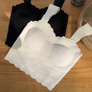 Áo 2 dây croptop ren nổi sẵn đệm ngực cá tính áo kiểu nữ đẹp sang chảnh croptop dễ phối đồ (có sẵn - miễn ship)