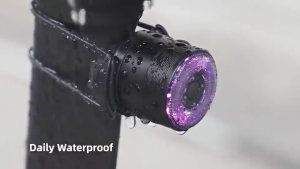 Đèn gắn yên xe đạp cảnh bảo an toàn khi chạy xe ban đêm sạc USB