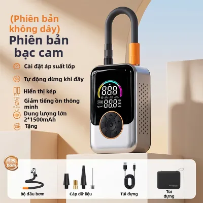 Bơm Lốp Xe Đạp Điện Tự Động Di Động