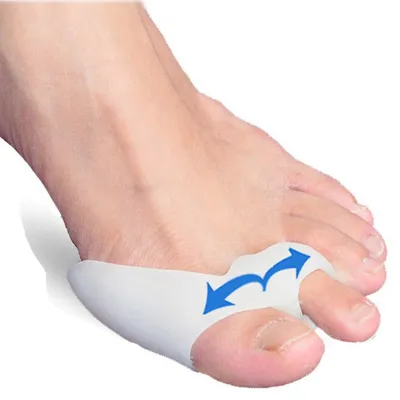 1 Cặp Dụng Cụ Tách Ngón Chân Bằng Silicon Chỉnh Hình Khớp Gót Chân Dụng Cụ Chăm Sóc Chân Chỉnh Hình Điều Chỉnh Bệnh Loạn Ngón Chân Cái