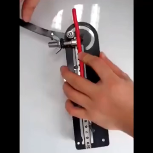 Manual Wire Bending Machine Small Folding Tool For Cable Harness BV Hard Wire