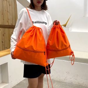 IDEAL String Bag Drawstring Bags Sports Backpacks String Bag For Men Nylon Backpacks Ultralight Waterproof High Quality