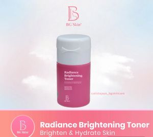 TONER BG SKIN GANTI NAMA RADIANCE BRIGHTENING TONER BG SKIN / BEAUTY GLOW SKINCARE / BG SKINCARE