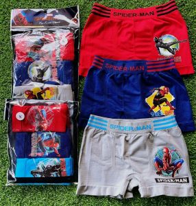 กางเกงในเด็กชายกันโป๊ กางเกงในขาสั้น 1 แพ็ค 3 ตัว กางเกงในกันโป๊ พร้อมส่ง