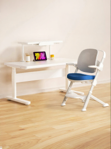ZHIXUEKU | Height Adjustable Study Desk and Chair Set