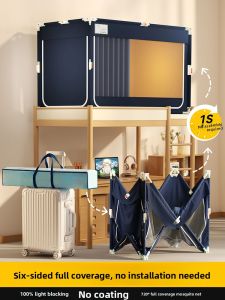 LANWUXUAN | Dormitory Single Bed Mosquito Net Full Coverage Easy Setup Frame