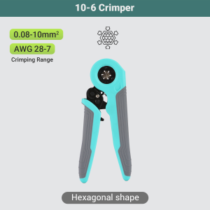 Ferrule Crimping Tools Kit Mini Ratchet Wire Crimper For Sleeves Tubular Terminals Pin Cord Electrical Press Pliers Set 28-7 AWG
