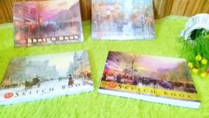 621415 A5 Sketch Book Buku Gambar KIKY Anak Buku Skesta ukuran A5 Drawing Book Motif Random