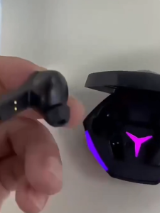 สไตล์เยเกอร์ หูฟังสําหรับเล่นเกมหูฟังบลูทูธ Latency ต่ําในหูกันน้ําคุณภาพเสียงไฮไฟบลูทูธ 5.4 หน่วงเวลาต่ำ