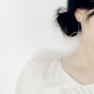 Minimalist Geometric Metal Unset Triangle Rhombus Hoops Earrings Fashionable Simple Design Womens Jewelry Ear Cuffs