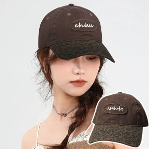 【Smilewil】หมวกกันแดด หมวกเบสบอลพิมพ์เสือดาว หมวกแฟชั่น ป้องกันแดด ระบายอากาศได้ 4สี สไตล์