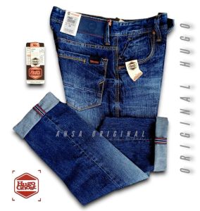 CELANA PANJANG JEANS PRIA HUGOGHOST PREMIUM