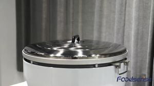 Commercial Gas Rice Cooker 15L: Automatic Rice Cooking for Large Groups