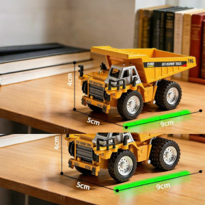 Letop Baby | Remote Control Dump Truck Alloy Mini Toy 1:64