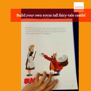 Disney Princess: Cinderellas Castle: Build your own fairy tale castle! | Press Out & Kit book | English Magical Storybook
