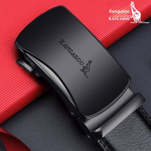 Kangaroo | Auto Buckle Pure Leather Men Belt