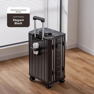 MIMANI | Durable Aluminum Frame Luggage 20 inches