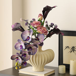 Luxurious French Style Artificial Flower Bouquet Display Piece for Dining Table Living Room Decor High-End Simulation Floral Art