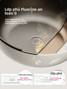 YIZHIFU | Coating Free Non-stick Ceramic Titanium Frying Pan For Home Use