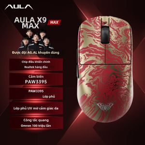 AULA | Chuột Không Dây Bluetooth 3 Chế Độ cho Gaming và Văn Phòng