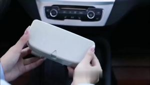 Car Glasses Box Portable Sunglasses Holder In The Car Driving Glasses Holder Eyeglass Case Sun Visor Car Lenses Holder