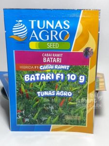 Benih Cabai Rawit HIjau Batari 10 gram Tunas Agro unggul bibit biji sayuran sayur cabe lalap pedas pedes cr-9 hydroponik hidroponik