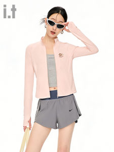 FINGERCROXX | Pink Fitted Summer Petite-friendly Ice Silk Sun Protection Jacket
