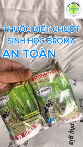 (Combo 10 Gói) Thuốc diệt chuột sinh học Broma 0.05AB – An toàn cho người và vật nuôi – Hiệu quả cao – Chính Hãng